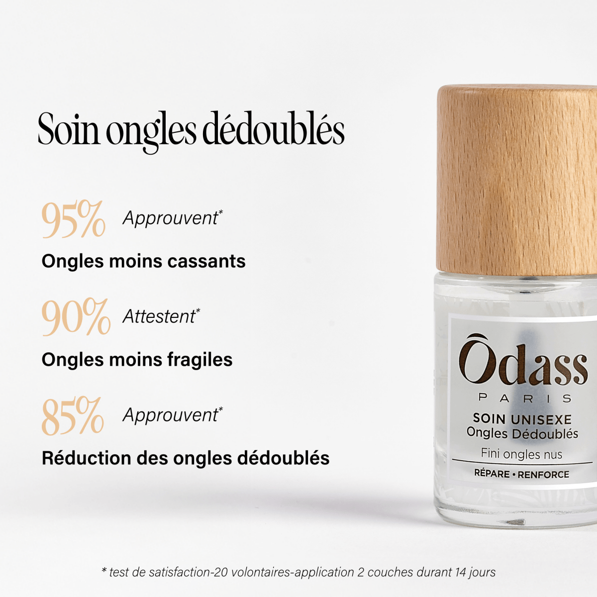 Ôdass Paris vernis-soin Ongles Dédoublés 10 ml biotine
