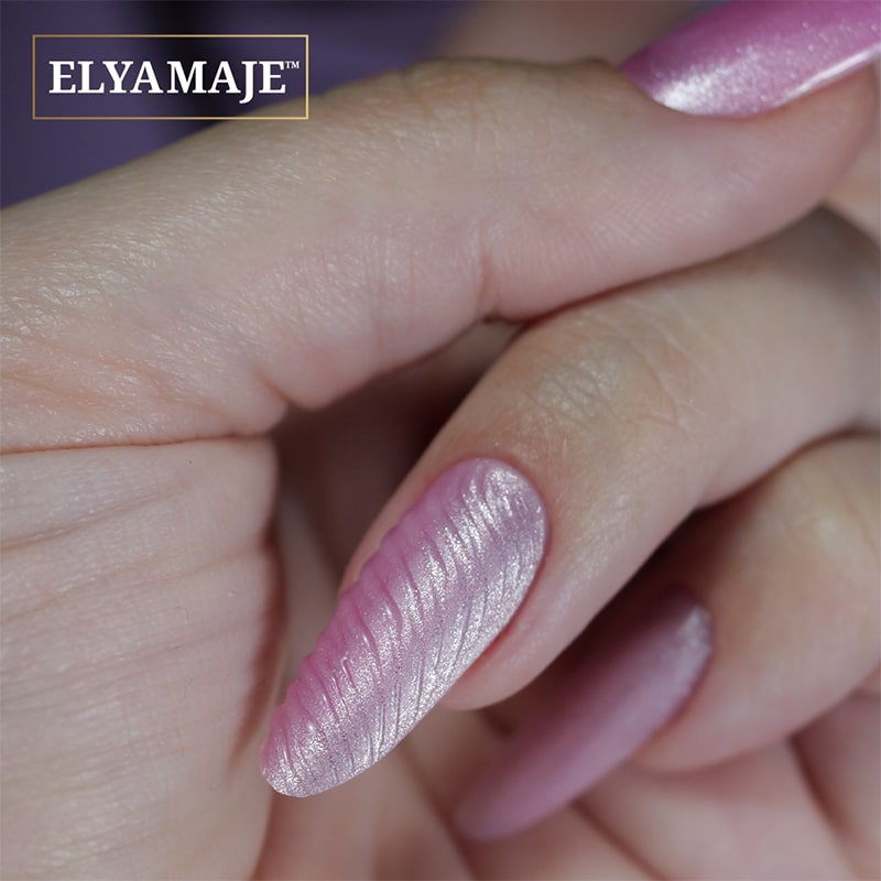 Elyamaje 3D Gel Clear Givré n°1 gel nail art sans résidu