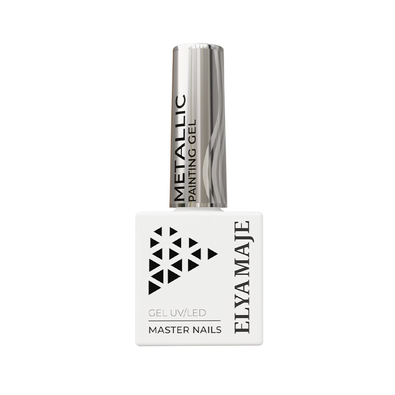 Elyamaje Metallic Painting Gel nail art lignes fines métallisé