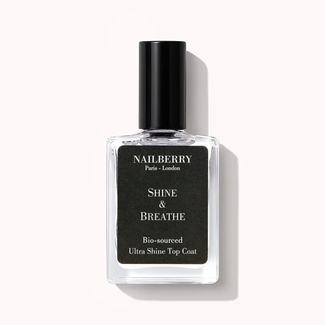 NAILBERRY Shine & Breathe Top Coat top coat 15ml brillant
