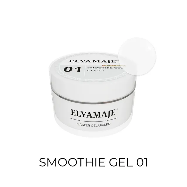 Elyamaje Smoothie Clear N°1 Gel UV Mémoire de Forme