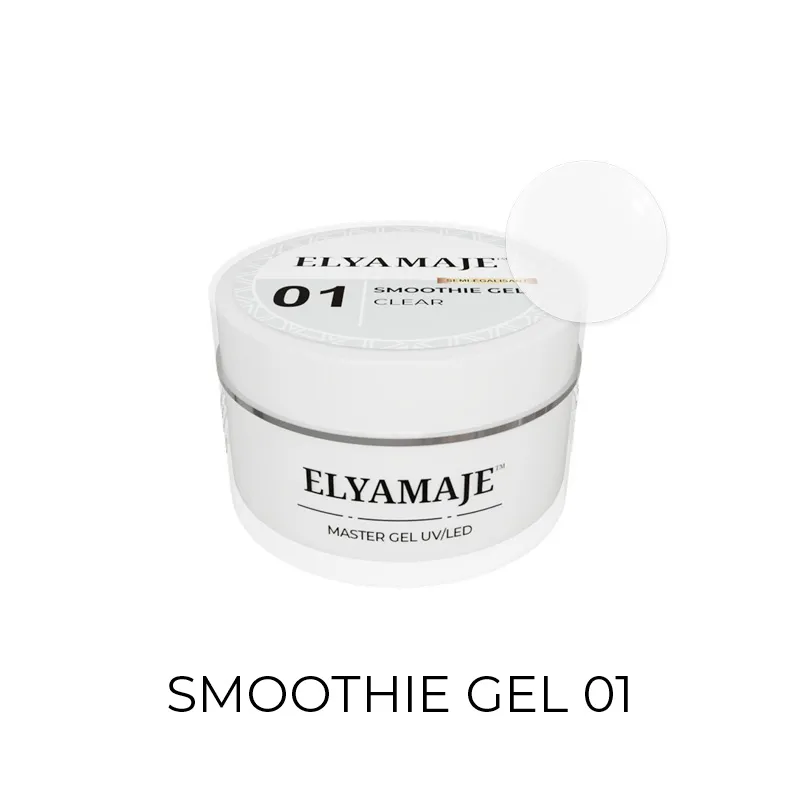 Elyamaje Smoothie Clear N°1 Gel UV Mémoire de Forme