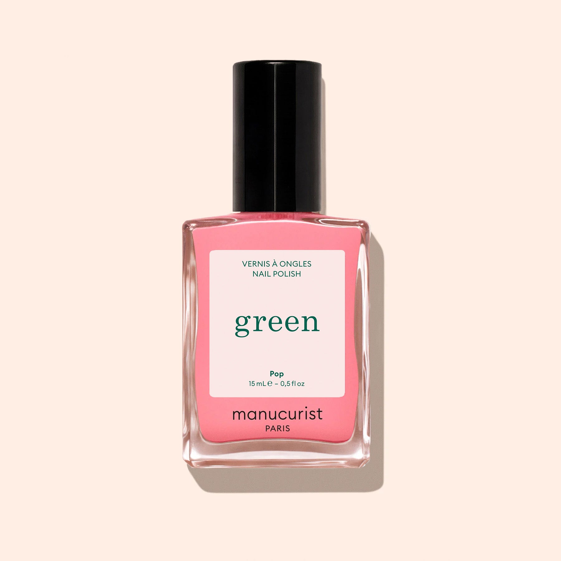 Manucurist Green Pop vernis à ongles rose fluo