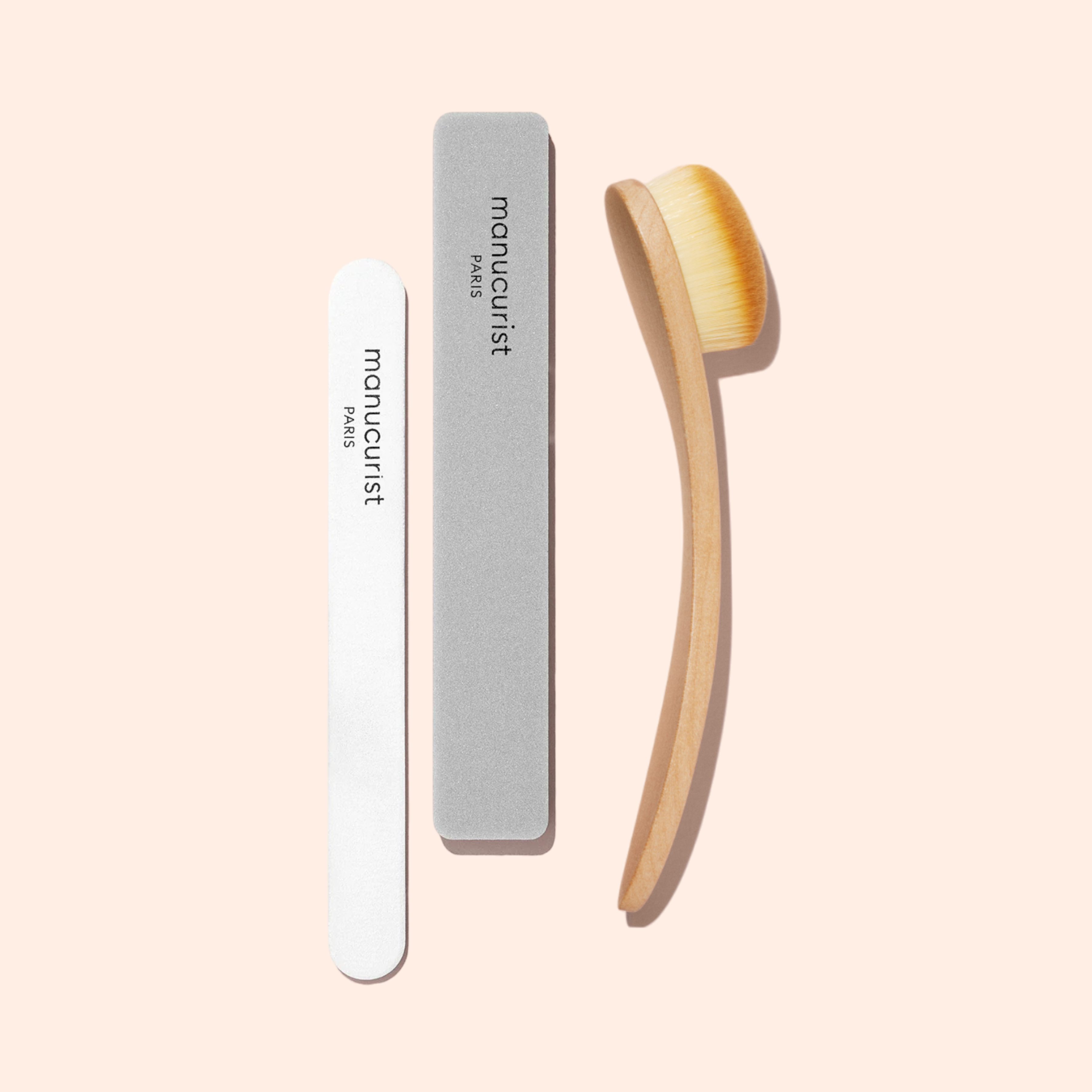 Manucurist Pinceau Poussière brosse ongles bois FSC