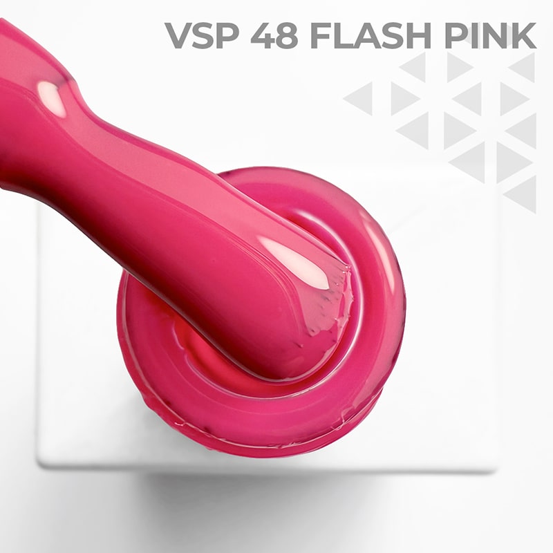 Elyamaje N°48 Flash Pink vernis semi-permanent rose