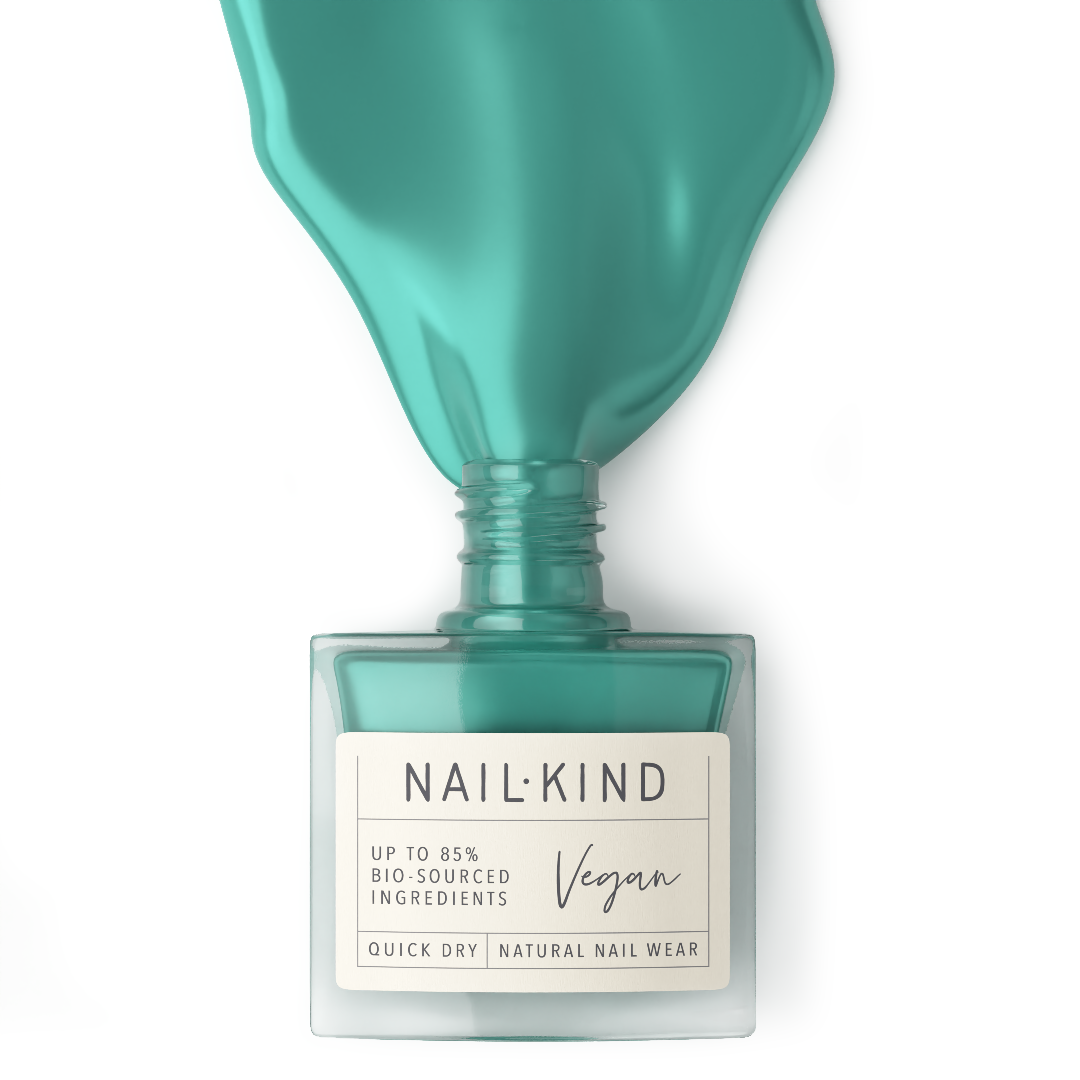 NAIL KIND The Colour Squad Bali Reef vernis à ongles vert turquoise