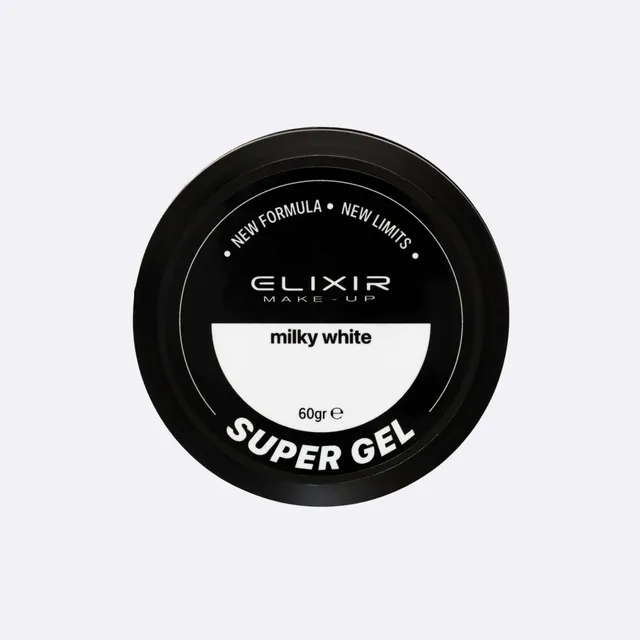 Élixir Super Builder Gel #910B gel construction 60g Milky White