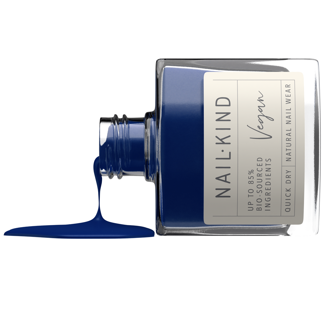 NAIL KIND The Colour Squad Stormy Nights vernis à ongles bleu électrique
