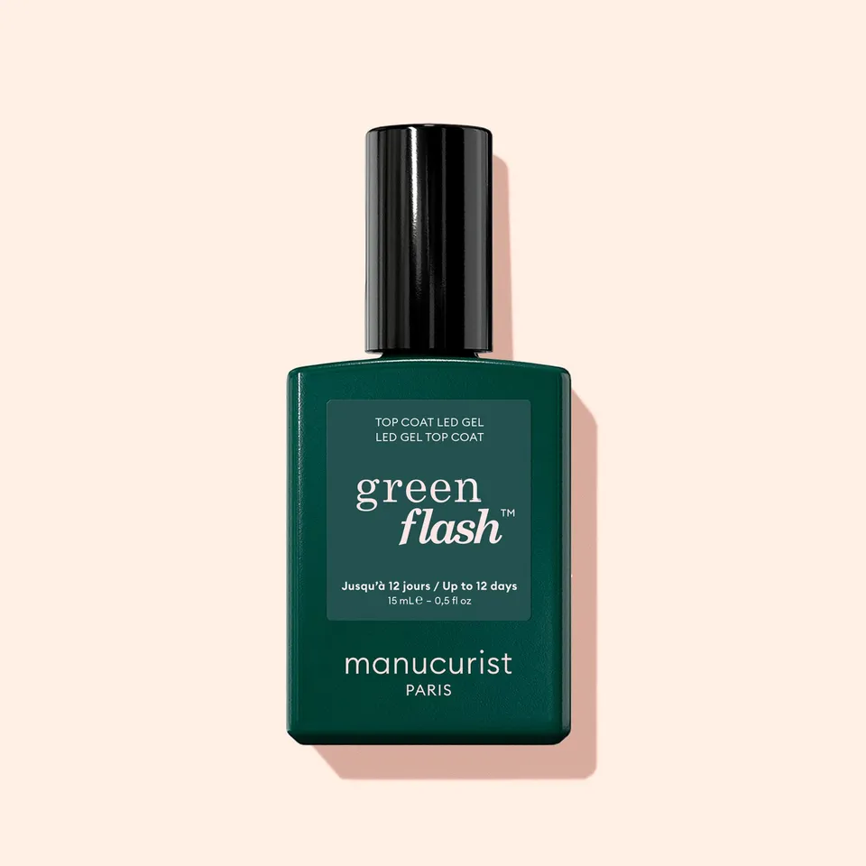 Manucurist Green Flash Top Coat vernis semi-permanent brillance