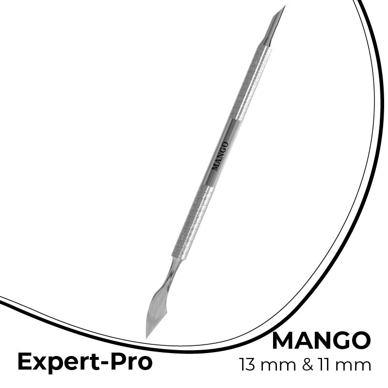 Elyamaje Expert Pro Mango repousse cuticules 2-en-1 inox