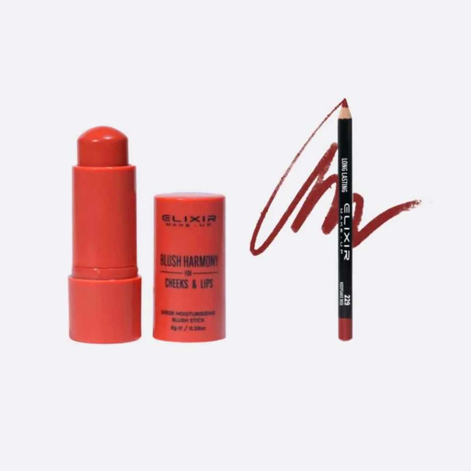 Élixir Lip Combo Neptune crayon + blush stick lèvres et joues