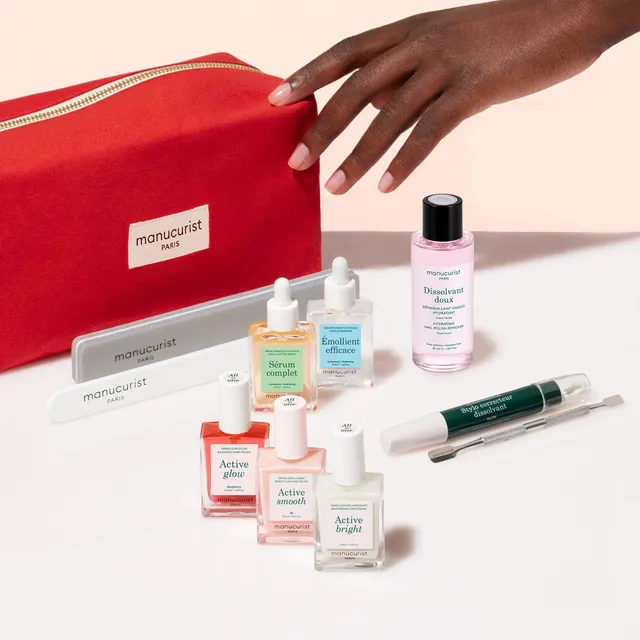 Manucurist Active Trousse Addict kit 3 vernis soin éclat