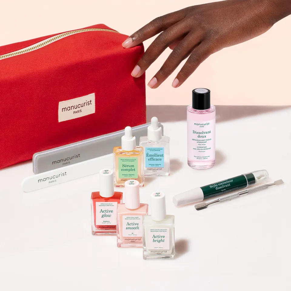 Manucurist Active Trousse Addict kit 3 vernis soin éclat
