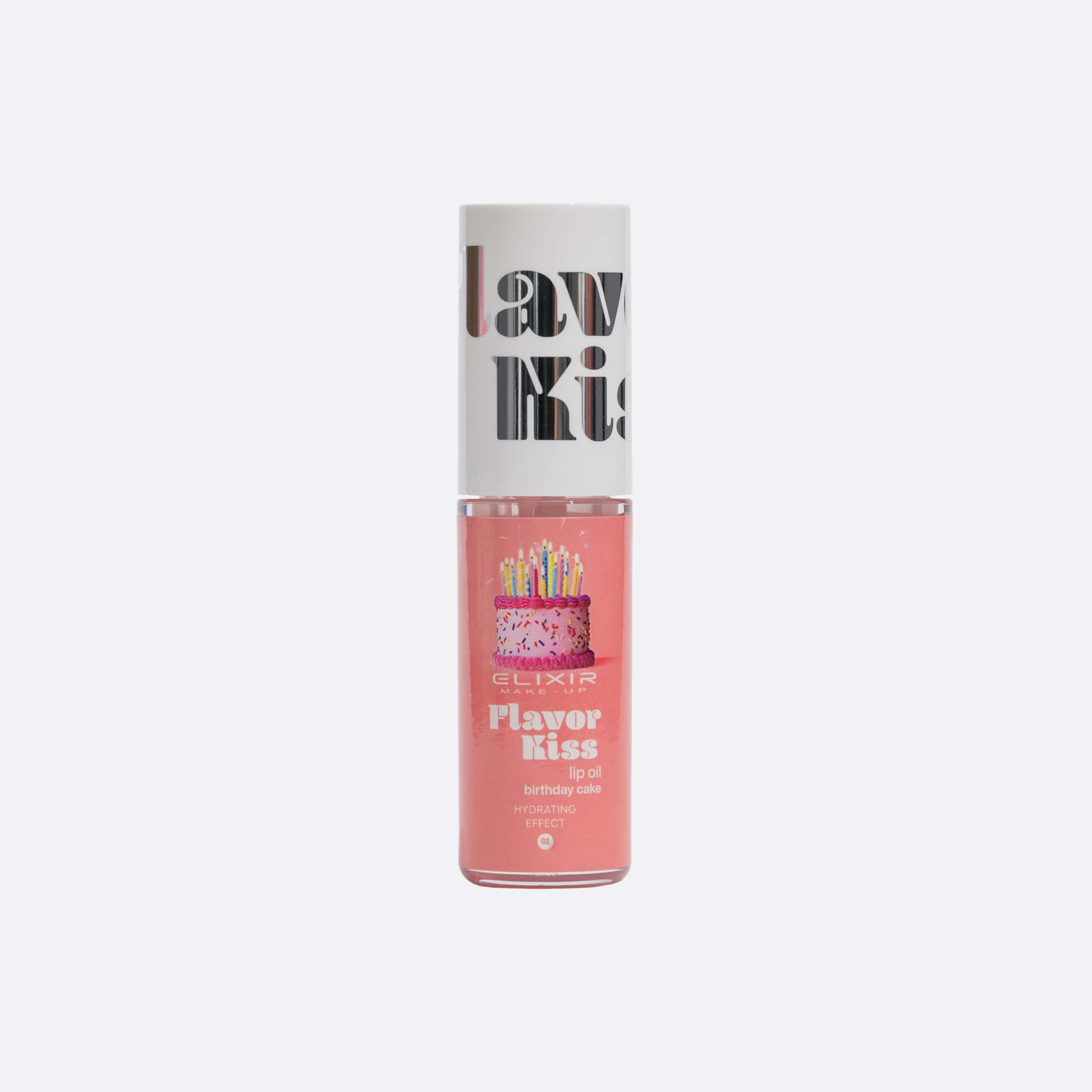 Élixir Flavor Kiss huile à lèvres Birthday Cake jojoba