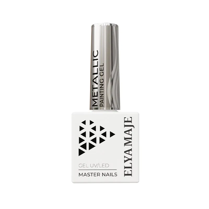 Elyamaje Metallic Painting Gel nail art lignes fines métallisé