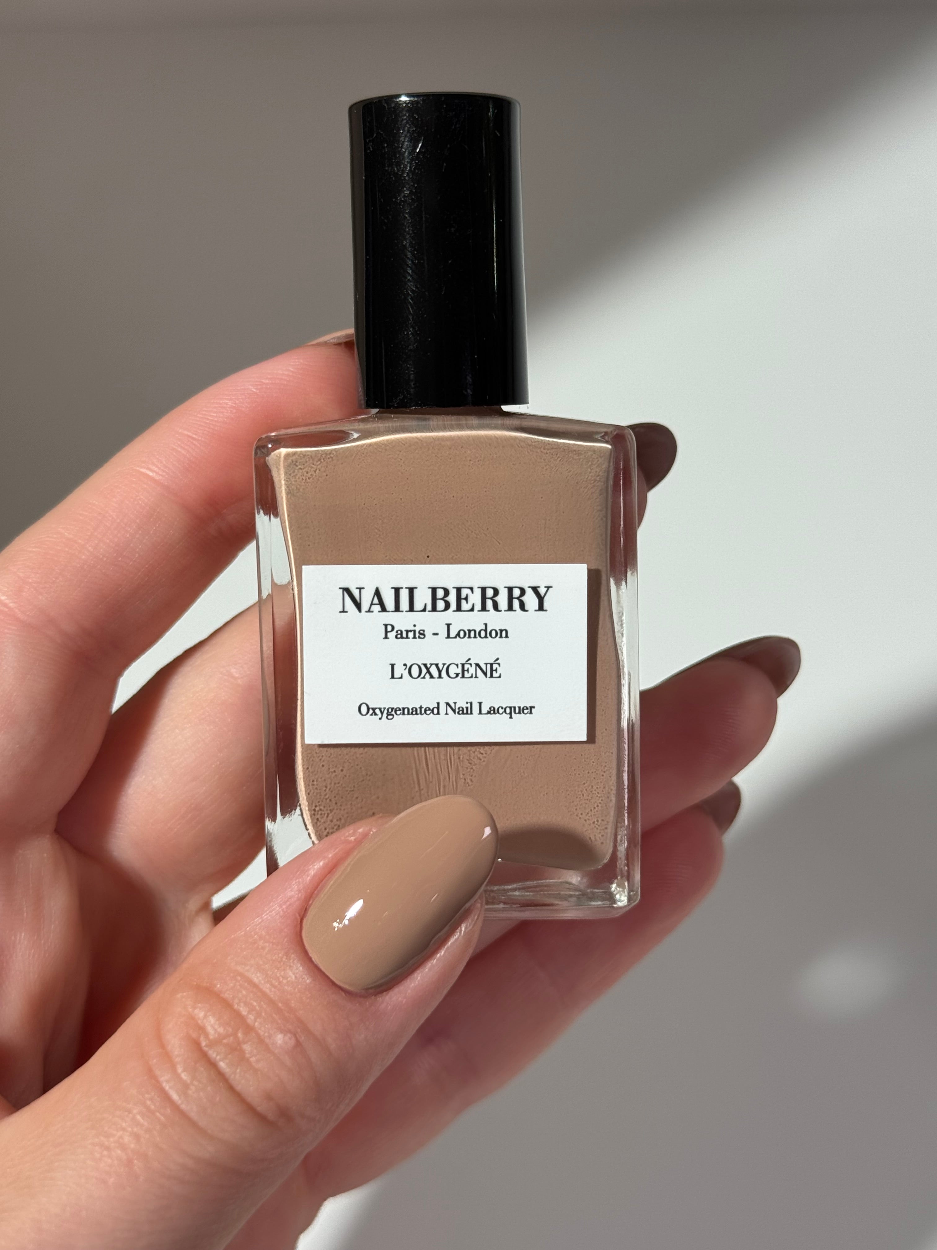 Nailberry L'Oxygéné Honesty vernis 14 ml beige opaque