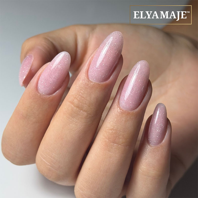 ElyaMaje Creamy Gel Glitter Pink n°21 gel pailleté