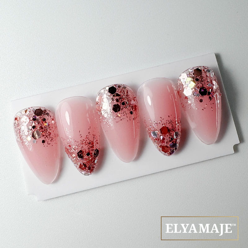 Elyamaje Crystal 6 Paillettes Ongles Libres Incrustation