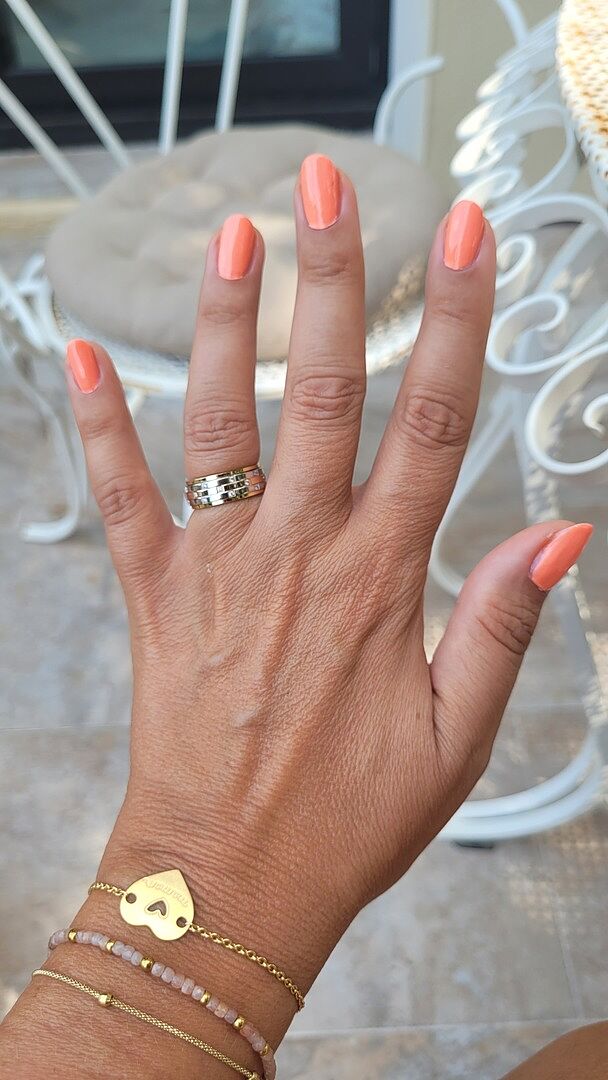 Manucurist Green Tangerine vernis à ongles orange néon