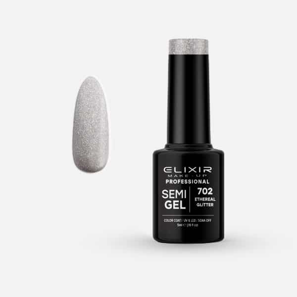 Élixir Semi Gel Vernis semi-permanent #702 Ethereal Glitter 5 ml