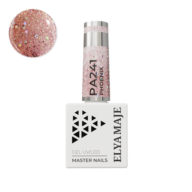 Elyamaje N°241 Phoenix vernis semi-permanent couvrant