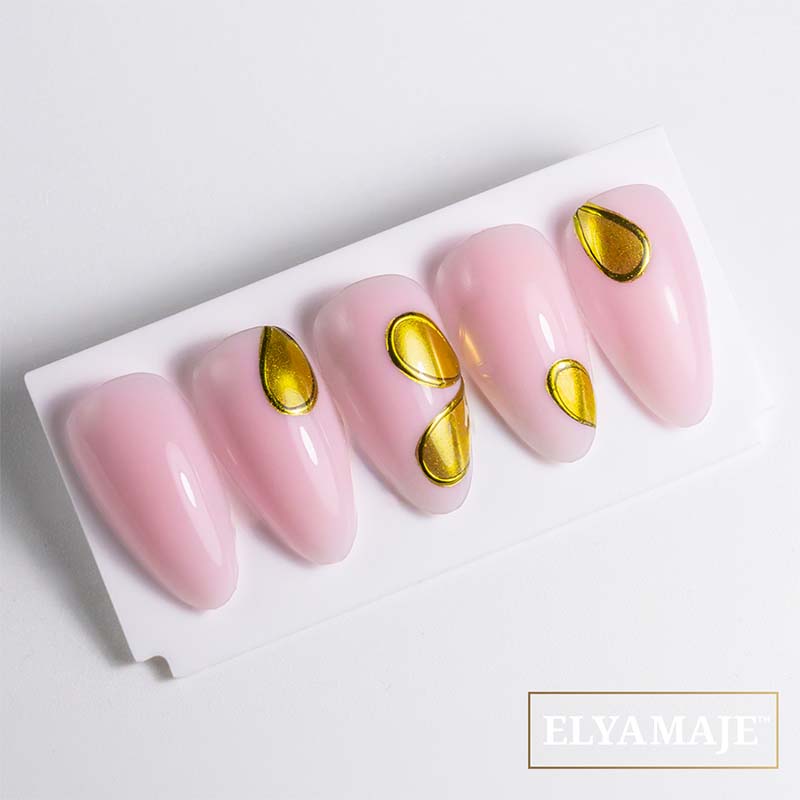 Elyamaje Creamy Gel Milky Pink N°4 gel construction nude