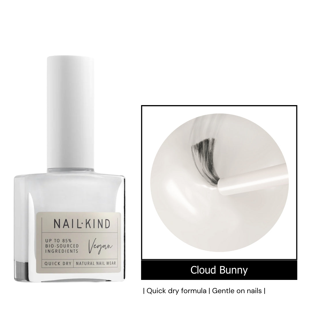 NAIL KIND The Colour Squad Cloud Bunny vernis blanc nuage