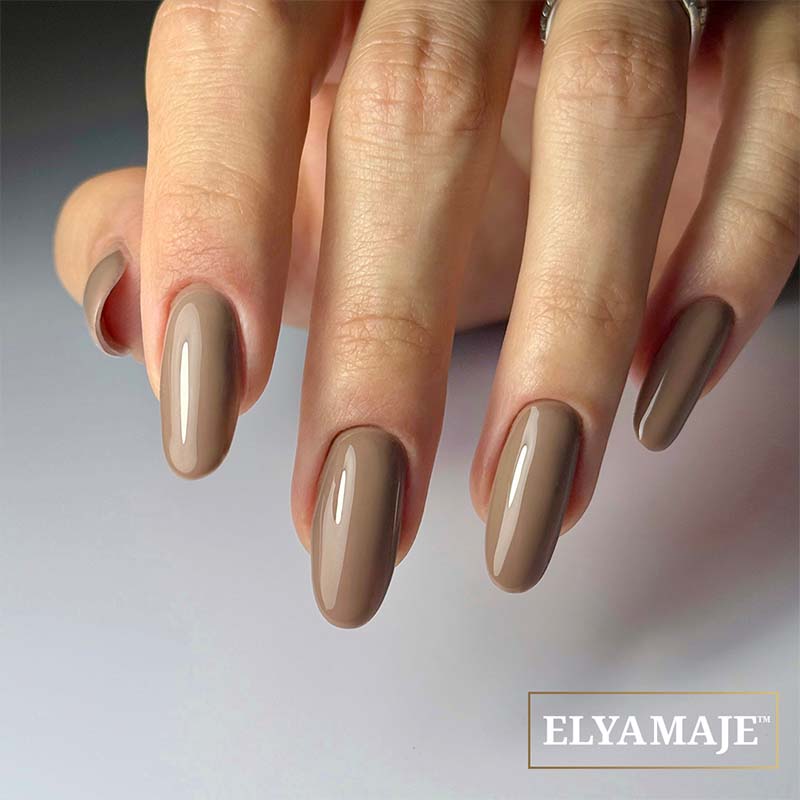 Elyamaje Vernis Semi-Permanent N°124 Cappuccino marron
