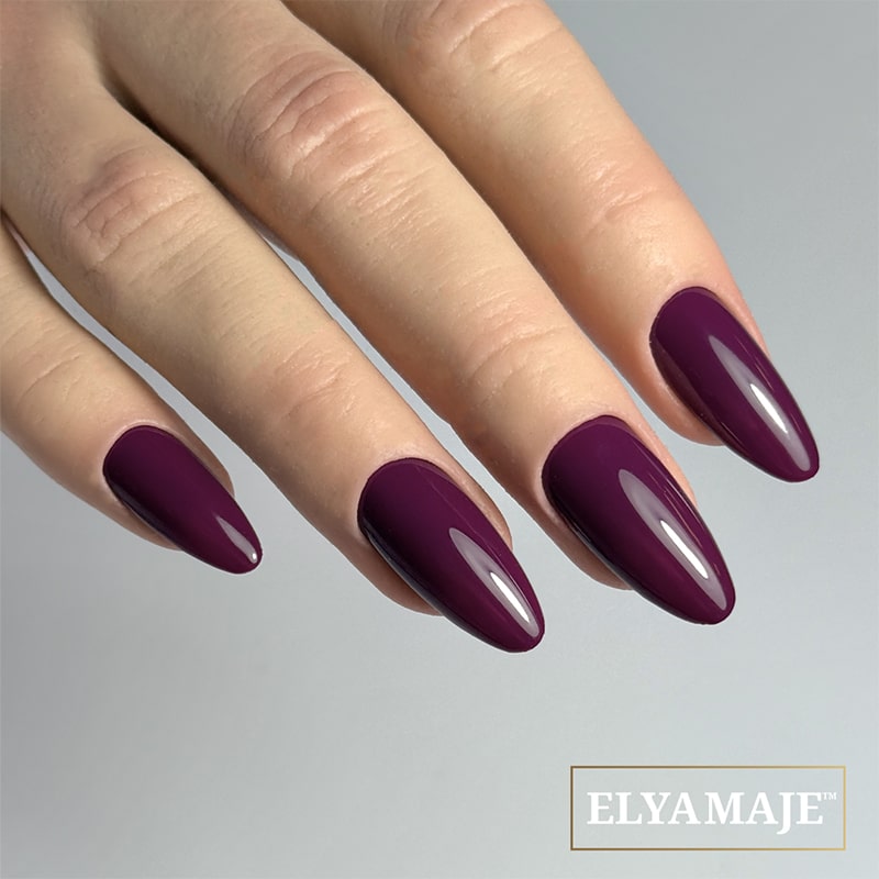 Elyamaje N°187 Absolute Ruby vernis semi-permanent rouge