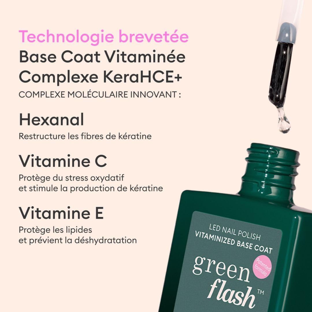 Manucurist Green Flash Base Coat Vitaminée base 15 ml fortifiante