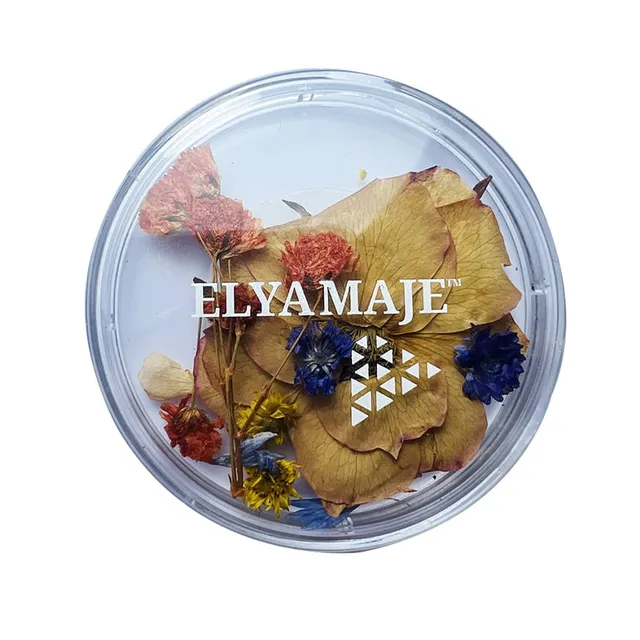 Elyamaje Flower 3 fleurs séchées nail art décoration