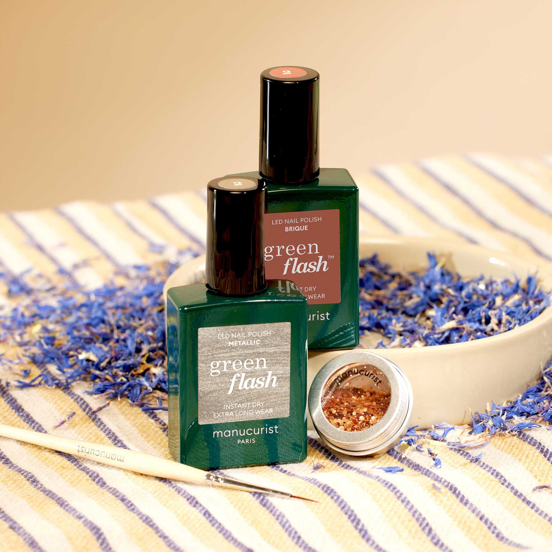 Manucurist Oriental vibe coffret nail art Brique cuivré