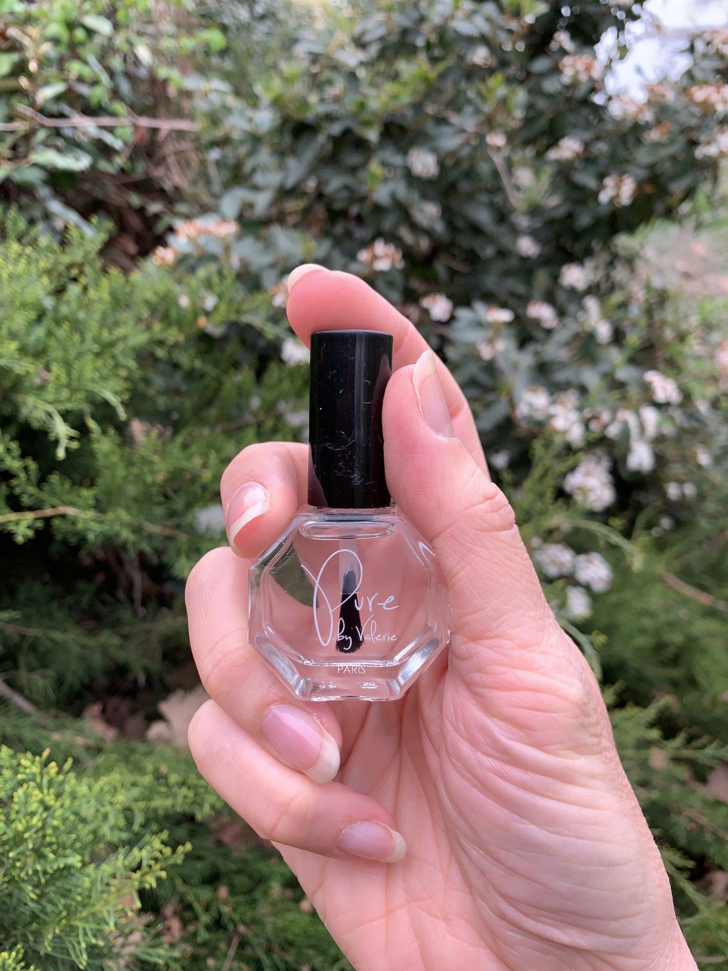 PURE BY VALERIE Base & Top Coat 2 en 1 vernis 15 ml tenue 6 jours