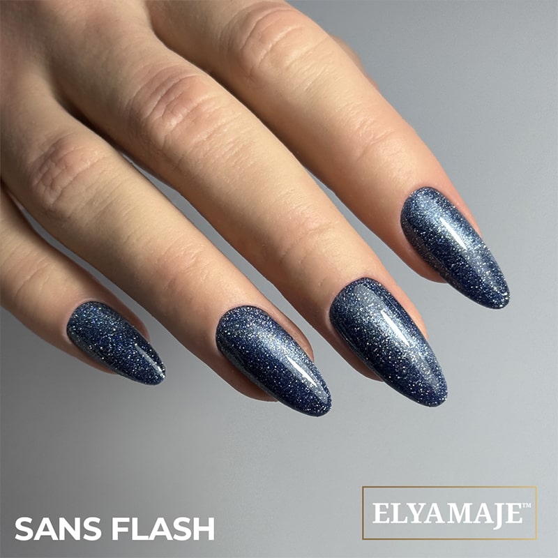Elyamaje N°294 Zaphir vernis semi-permanent cat eye réfléchissant