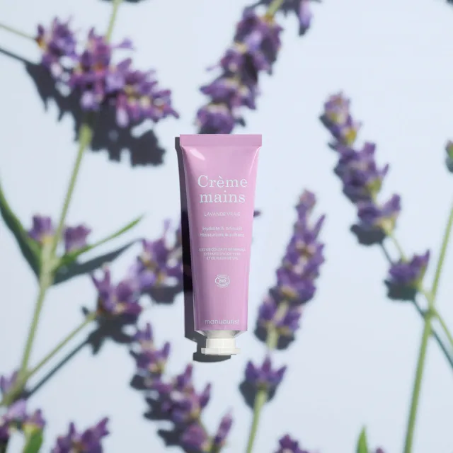 Manucurist Crème Mains Lavande Vraie Cosmos Organic soin bio
