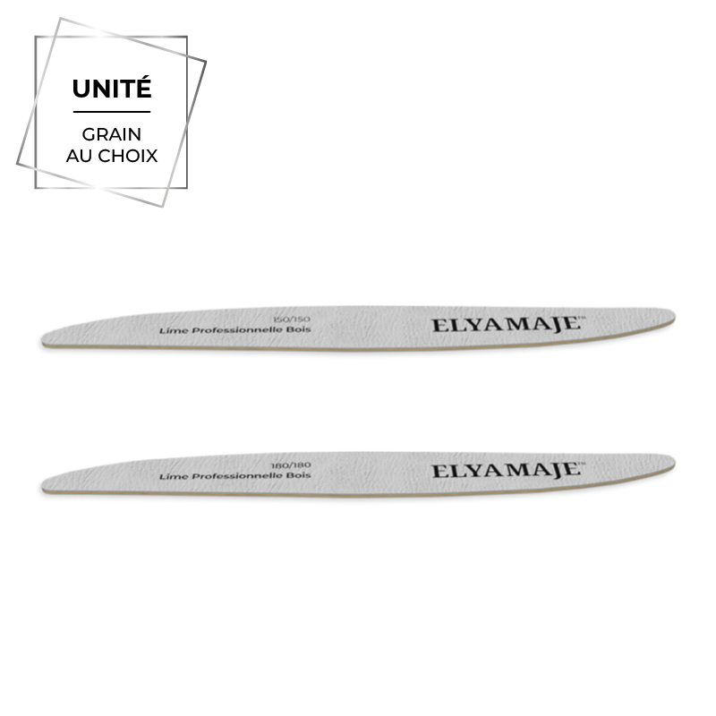 Elyamaje lime double couteau en bois manucure