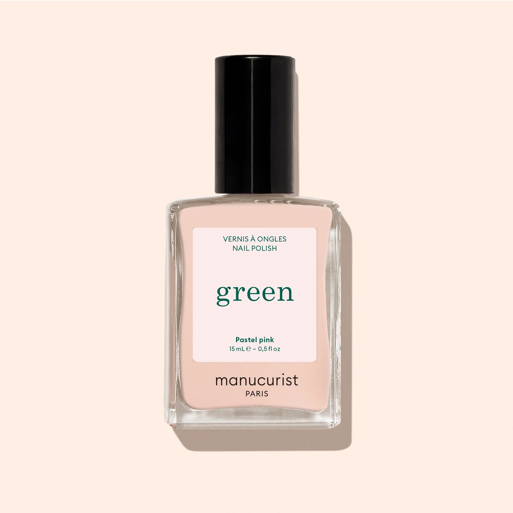 Manucurist Green Pastel Pink vernis à ongles rose opaque