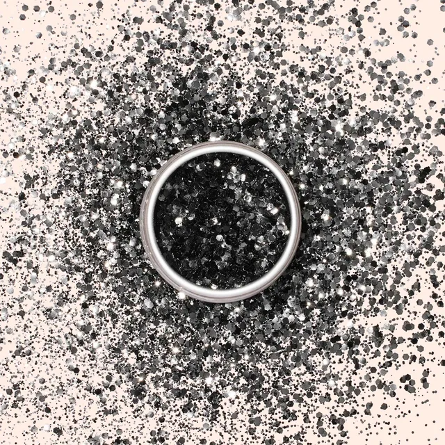 Manucurist Paillettes Black Diamond nail art végétales