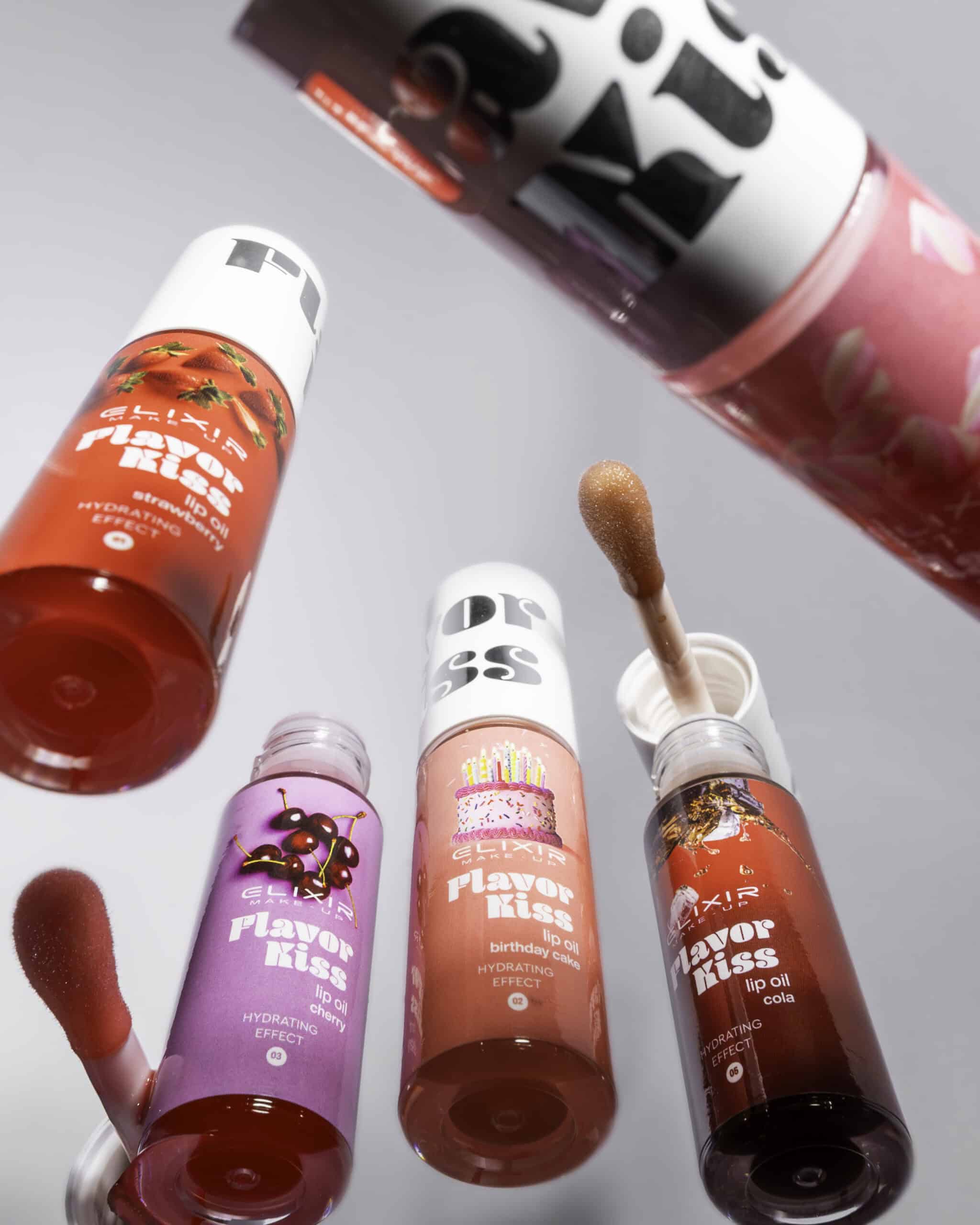 Élixir Flavor Kiss huile à lèvres fraise jojoba
