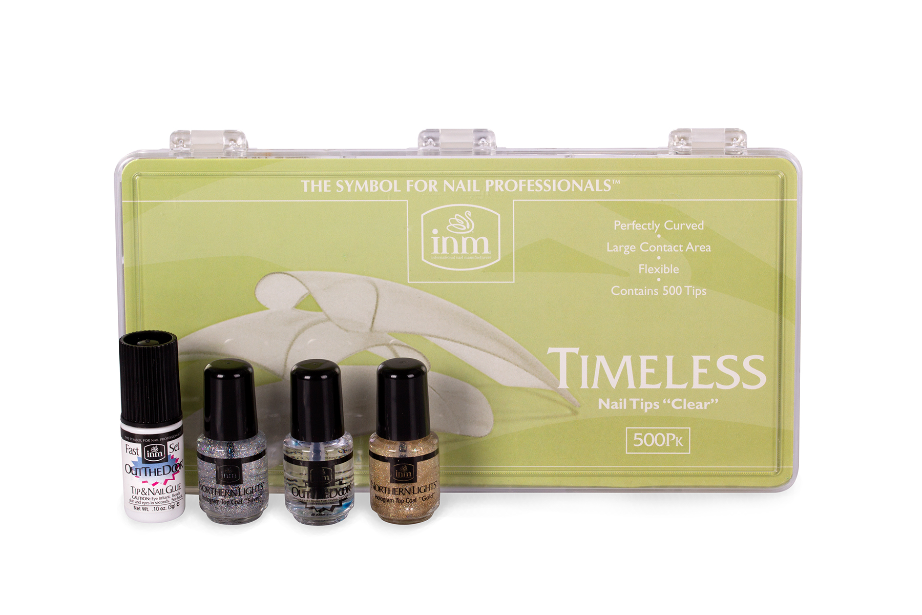 INM T-Clear capsules transparentes x500 résistantes