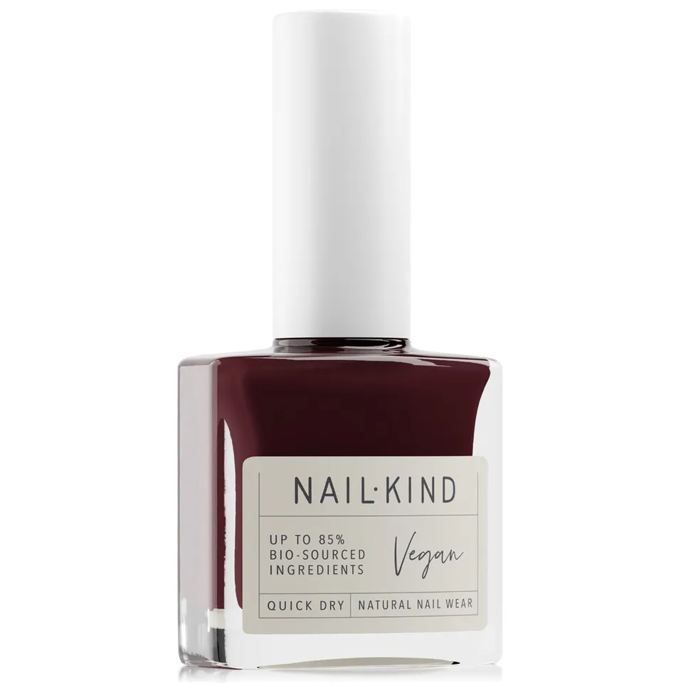 NAIL KIND The Colour Squad Read My Lips vernis rouge noir profond