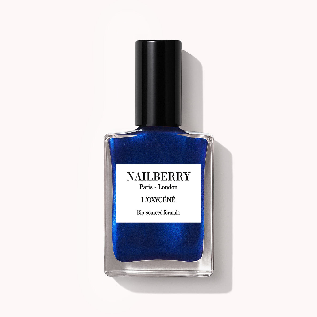 Nailberry L'Oxygéné Blue Moon vernis à ongles 15ml bleu métal