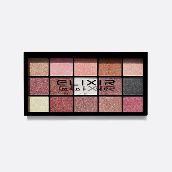 Élixir Neutrals #872D palette fards à paupières 15 teintes mates