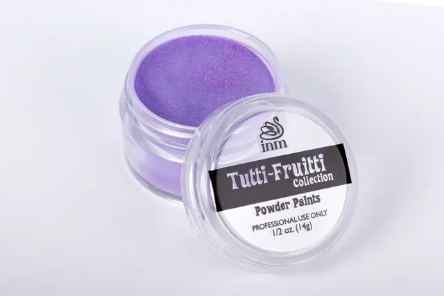 INM Grape Balls Of Fire poudre acrylique violet pailleté