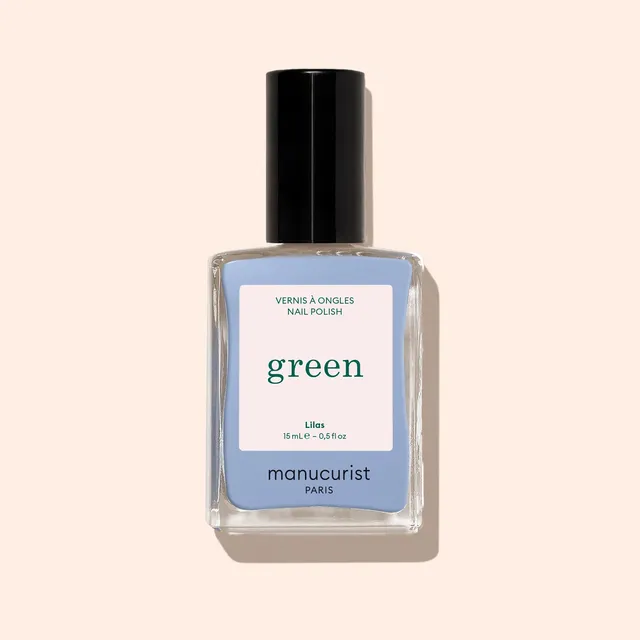 Manucurist Green Lilas vernis à ongles bleu pastel