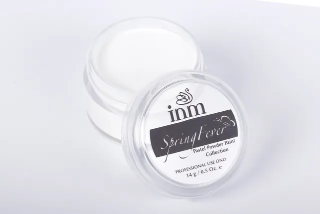 INM Cotton Sheets poudre acrylique blanche