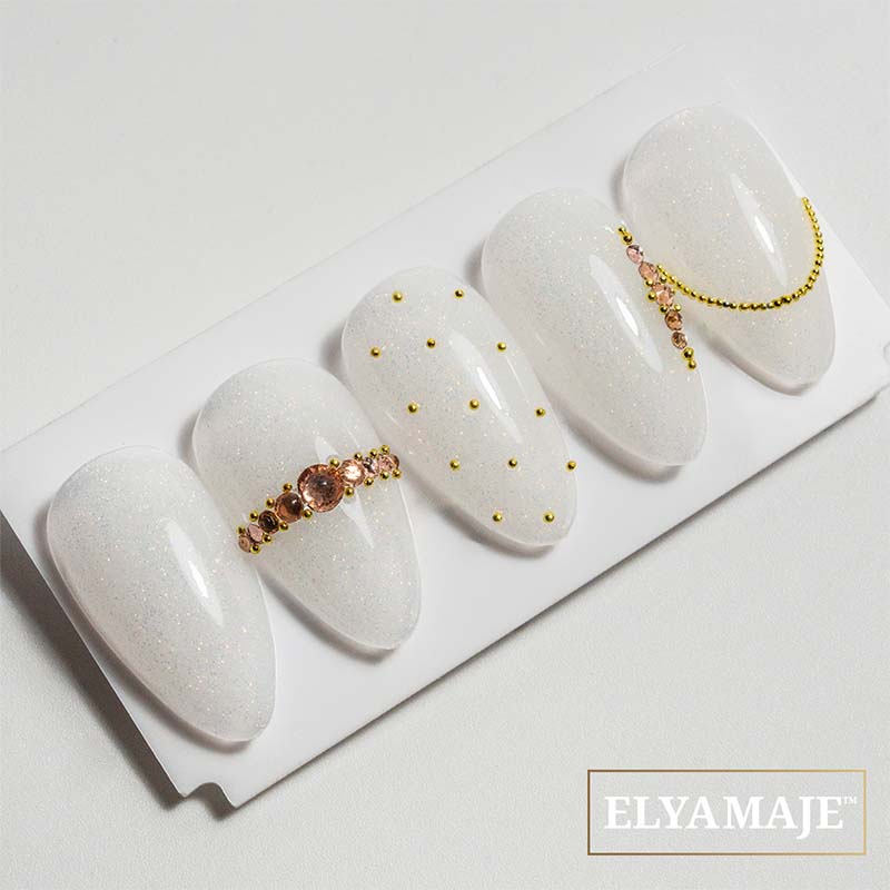 Elyamaje Creamy Gel N°20 gel construction pailleté