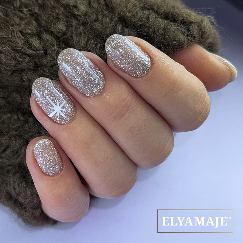ElyaMaje N°283 Horizon vernis semi-permanent réfléchissant