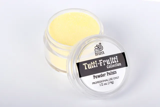 INM Banana Fo Fana poudre acrylique jaune 15 ml