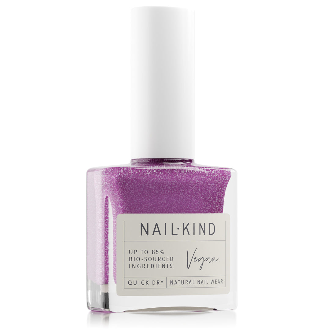 NAIL KIND The Colour Squad Mirage Fantasies vernis violet pailleté